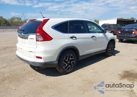 2016 Honda Cr-V Se из США, поврежденный, VIN 5J6RM4H47GL031596